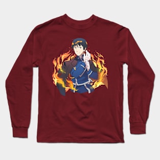 Flame Colonel Long Sleeve T-Shirt